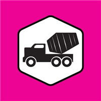 Gecko and the Concrete Mixer Truck Badge